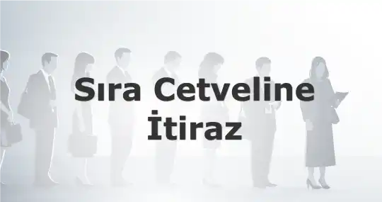 Sıra Cetveline İtiraz